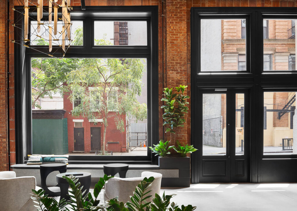 Crosby Street lobby, 632 Broadway