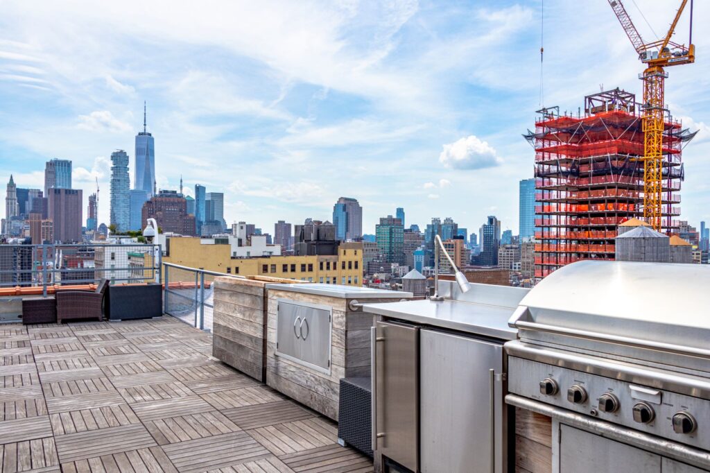 Roof terrace